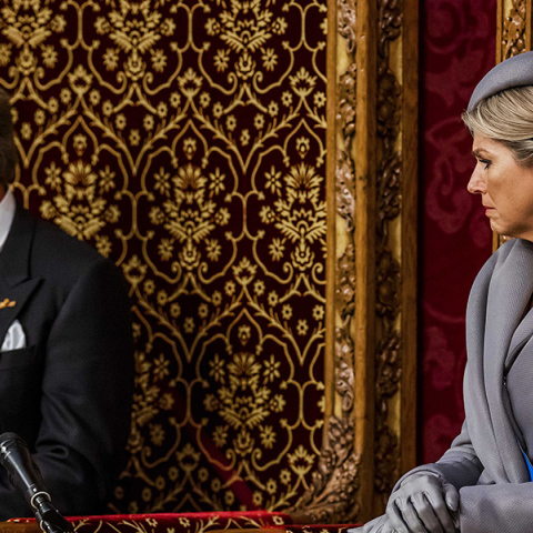 Ο Ολλανδός βασιλιάς Γουλιέλμος-Αλέξανδρος με τη βασίλισσα Μάξιμα