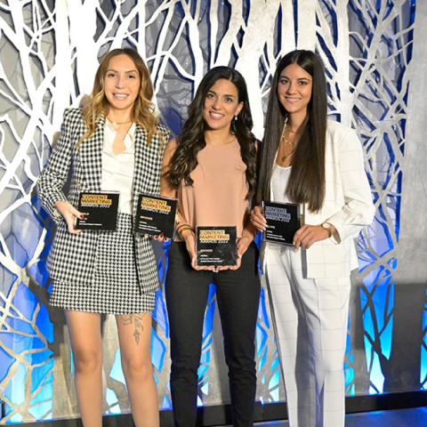 Από αριστερά προς δεξιά: Νικέλα Ζέρβα, Employer Branding Specialist | Βάσια Βλάχου, HR Project Leader | Δήμητρα Κυρσταυρίδου, Employer Branding Specialist