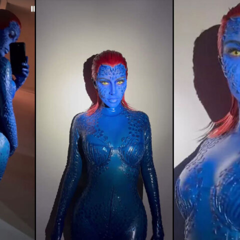 Η Κιμ Καρντάσιαν ντύθηκε «Mystique» για το Χάλοουιν 2022