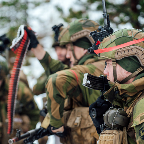 Νορβηγοί στρατιώτες