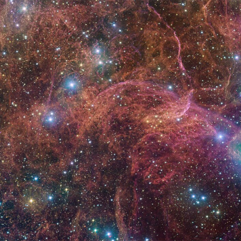 Το γιγαντιαίο άστρο μετά από έκρηξη σουπερνόβα