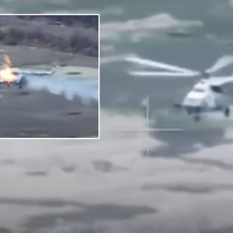 Ουκρανικός πύραυλος χτυπά ρωσικό ελικόπτερο στο Ντονέτσκ