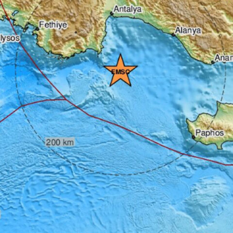 Σεισμός ανοιχτά του Καστελλόριζου