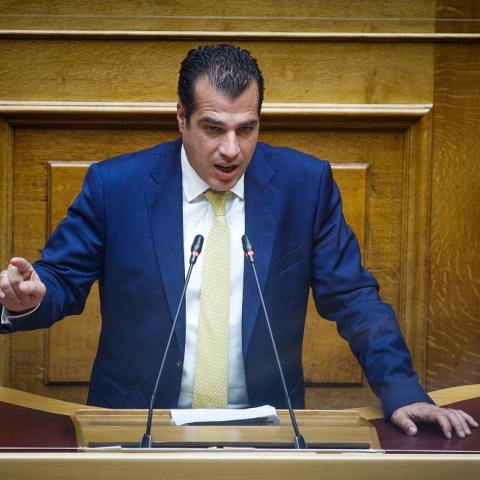 Ο Θάνος Πλεύρης 