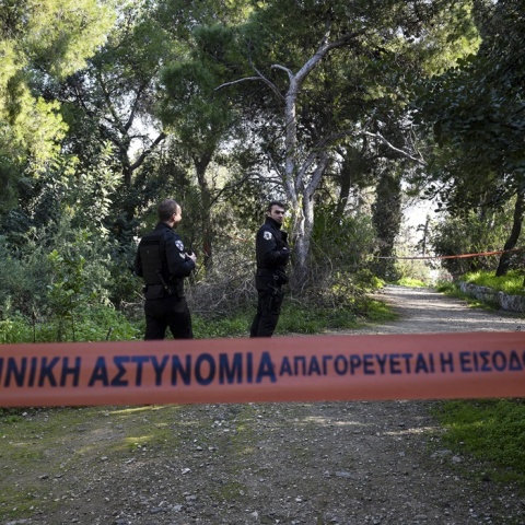 Αποκλεισμένο το σημείο από αστυνομικούς