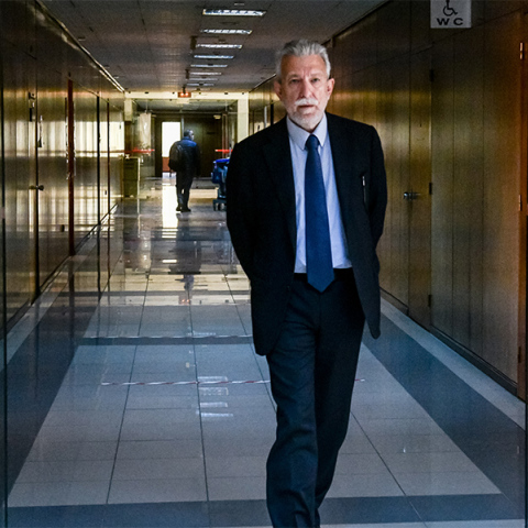 Ο πρώην υπουργός Δικαιοσύνης Σταύρος Κοντονής