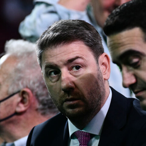 Ο πρόεδρος του ΠΑΣΟΚ-ΚΙΝΑΛ Νίκος Ανδρουλάκης