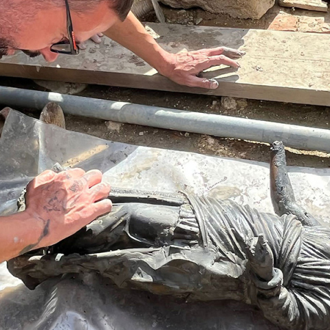 Ανακαλύφθηκαν χάλκινα αγάλματα στην Τοσκάνη