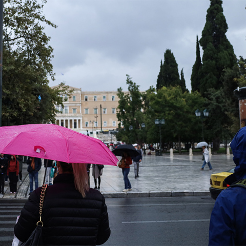 Βροχή στην Αθήνα