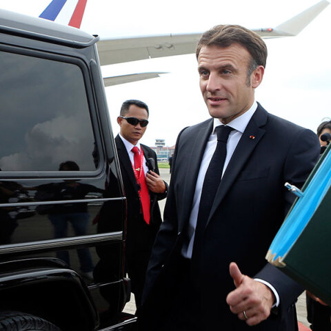 Ο πρόεδρος της Γαλλίας Εμανουέλ Μακρόν