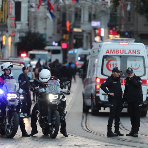 Έκρηξη στην Κωνσταντινούπολη - Οι αρχές στο σημείο