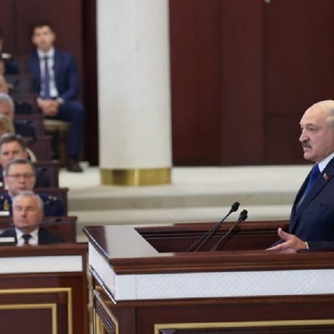 Ο πρόεδρος της Λευκορωσίας Αλεξάντρ Λουκανένκο