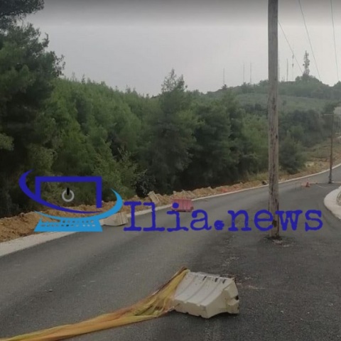 Η ασφαλτόστρωση σε δρόμο στην Ηλεία που προκάλεσε συζητήσεις στα social media