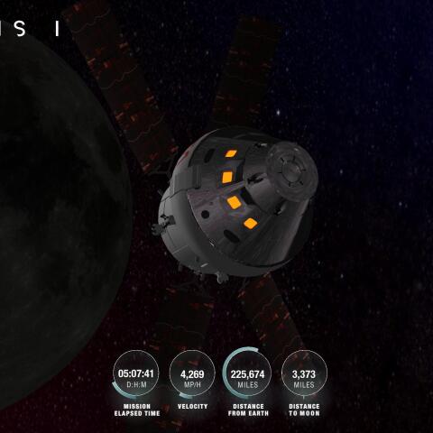 To σκάφος της αποστολής Artemis I έβγαλε σέλφι στη Σελήνη (βίντεο)