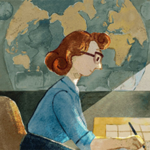 Το Google Doodle τιμά σήμερα την Marie Tharp