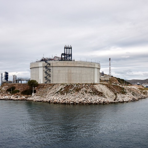 ΕΓΚΑΤΑΣΤΑΣΕΙΣ ΤΟΥ ΤΕΡΜΑΤΙΚΟΥ ΣΤΑΘΜΟΥ ΥΓΡΟΠΟΙΗΜΕΝΟΥ ΦΥΣΙΚΟΥ ΑΕΡΙΟΥ ΣΤΗΝ ΡΕΒΥΘΟΥΣΑ (ΔΗΜΗΤΡΗΣ ΠΑΠΑΜΗΤΣΟΣ/ΓΡΑΦΕΙΟ ΤΥΠΟΥ ΠΡΩΘΥΠΟΥΡΓΟΥ/EUROKINISSI)