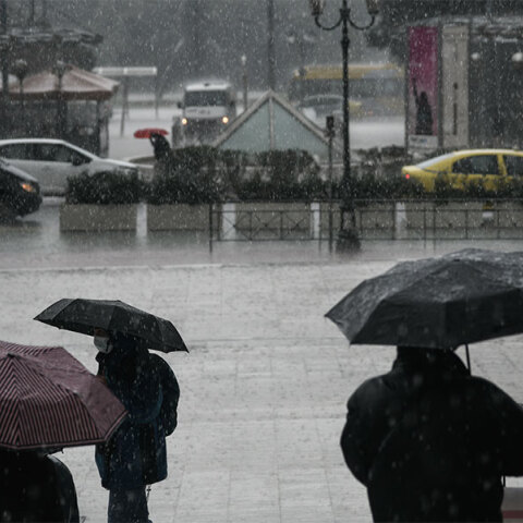 Βροχή στην Αθήνα