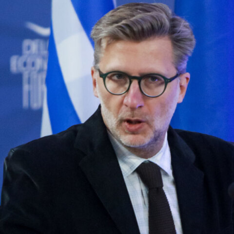 Ο Άκης Σκέρτσος, υπουργός Επικρατείας