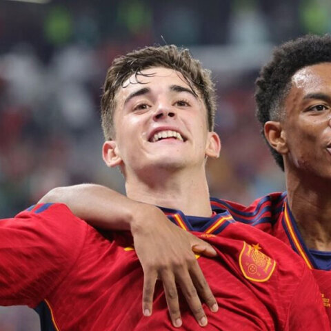 Ο Γκάβι της Ισπανίας έγινε ο τρίτος νεαρότερος σκόρερ στην ιστορία του Μουντιάλ