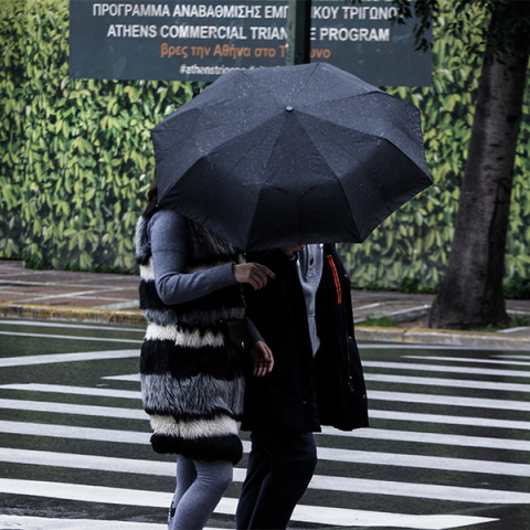 Βροχή στην Αθήνα