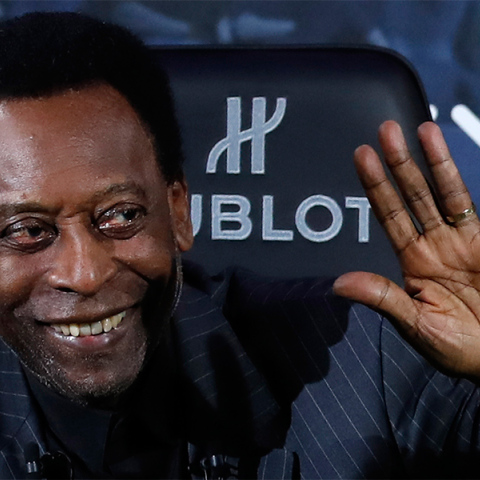 Ο θρύλος του ποδοσφαίρου της Βραζιλίας, Πελέ