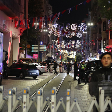 Άνδρες της τουρκικής αστυνομίας © EPA/ ERDEM SAHIN
