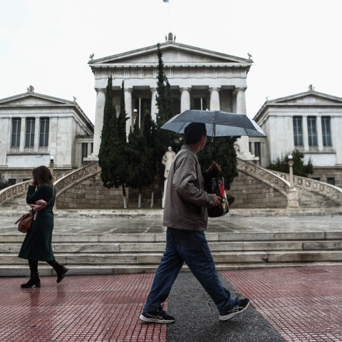 ΒΡΟΧΗ ΣΤΟ ΚΕΝΤΡΟ ΤΗΣ ΑΘΗΝΑΣ (ΣΩΤΗΡΗΣ ΔΗΜΗΤΡΟΠΟΥΛΟΣ/EUROKINISSI)