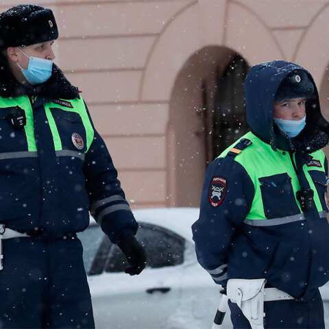 Αστυνομικοί στη Ρωσία