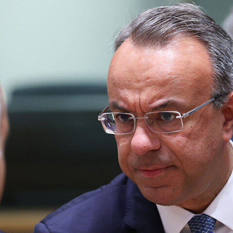 Ο Χρήστος Σταϊκούρας στο Eurogroup