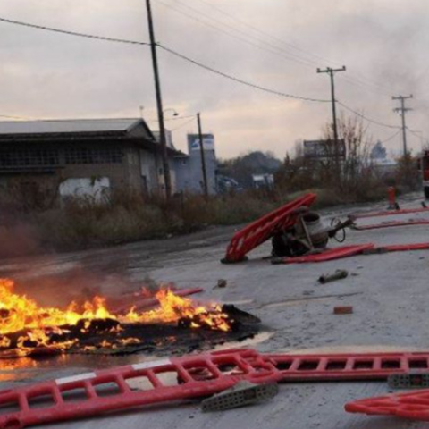 Επεισόδια στη Θεσσαλονίκη με Ρομά και ΜΑΤ