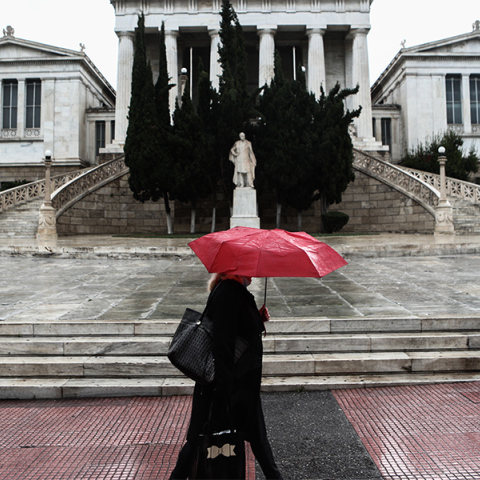 Βροχή στην Αθήνα