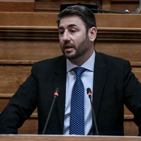 Ο πρόεδρος του ΠΑΣΟΚ-ΚΙΝΑΛ Νίκος Ανδρουλάκης