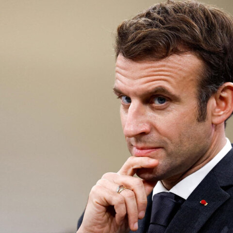 Ο πρόεδρος της Γαλλίας Εμανουέλ Μακρόν
