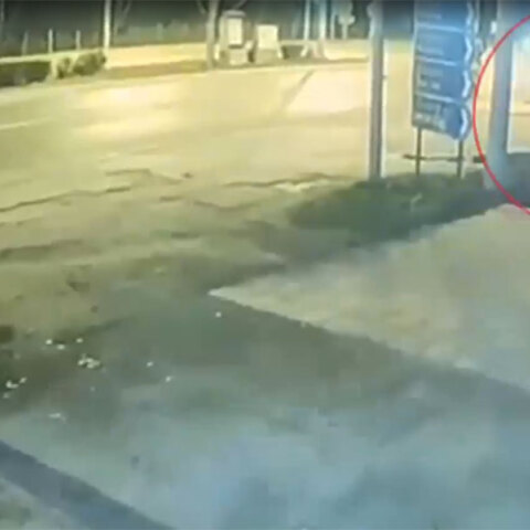 Στιγμιότυπο από την καταδίωξη του 16χρονου από αστυνομικούς στη Θεσσαλονίκη