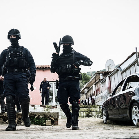 Αστυνομική επιχείρηση σε καταυλισμό Ρομά στη Θεσσαλονίκη