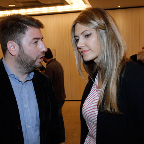 Νίκος Ανδρουλάκης και Εύα Καϊλή