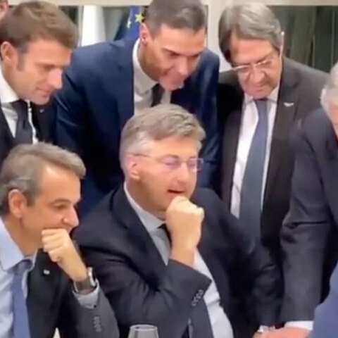 Μητσοτάκης, Μακρόν, Σάντσεθ, Αναστασιάδης και Πλένκοβιτς βλέπουν Μουντιάλ 2022 στη Σύνοδο Κορυφής