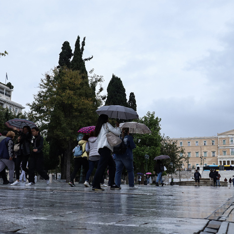 Βροχή στην Αθήνα