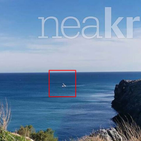 Το μονοκινητήριο αεροσκάφος στην Κρήτη που κατέπεσε στη θάλασσα