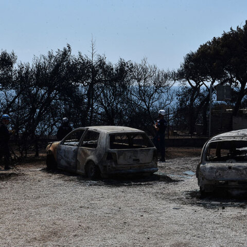 Το οικόπεδο Φράγκου στο Μάτι όπου βρέθηκαν οι 26 νεκροί μετά τη φονική φωτιά