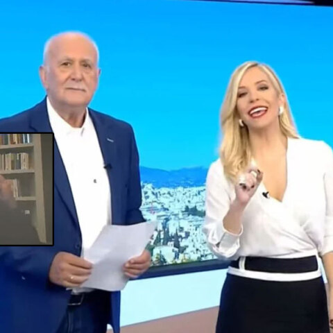 Ο Γιώργος Παπαδάκης βγήκε με skype στην εκπομπή «Καλημέρα Ελλάδα», καθώς παραμένει θετικός στον κορωνοϊό