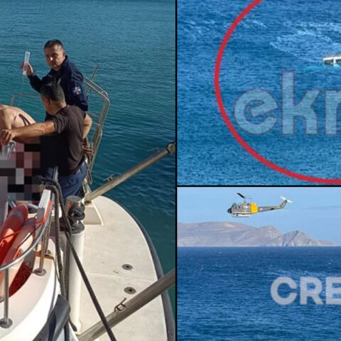 Στη θάλασσα έπεσε μονοκινητήριο αεροσκάφος στην Κρήτη
