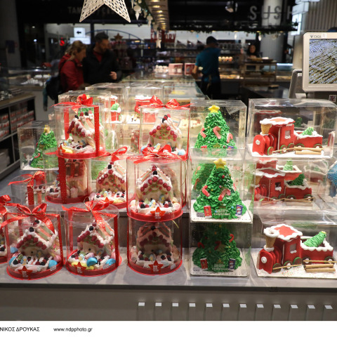 Οι γλυκιές χριστουγεννιάτικες δημιουργίες του Bread Factory