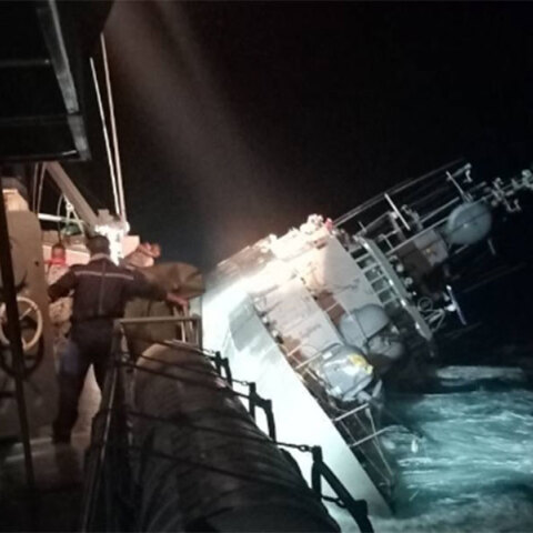 Βυθίστηκε κορβέτα στην Ταϊλάνδη