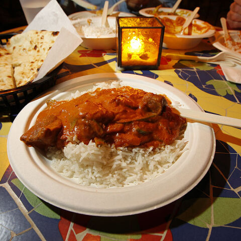 Το Tikka masala είναι μίο συνταγή που πιστεύεται ότι έχει δημιουργηθεί από ατύχημ