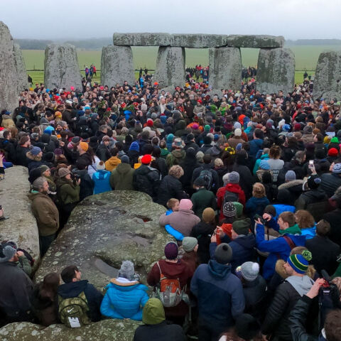 Xειμερινό ηλιοστάσιο στο Stonehenge