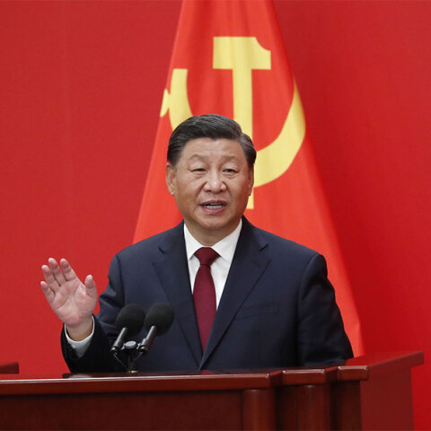 Ο πρόεδρος της Κίνας Σι Τζινπίνγκ