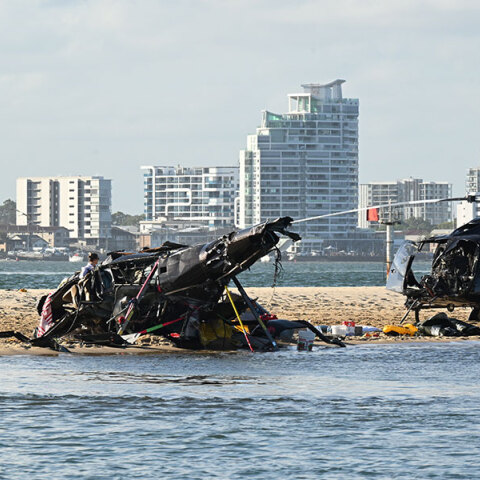 Ελικόπτερα στην Αυστραλία συγκρούστηκαν στον αέρα