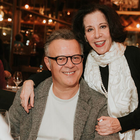 Μιχάλης Ρέππας και Μίνα Αδαμάκη