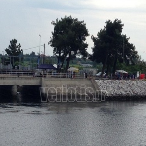Βέροια: Το σημείο όπου βρέθηκε το νεκρό βρέφος στον Αλιάκμονα